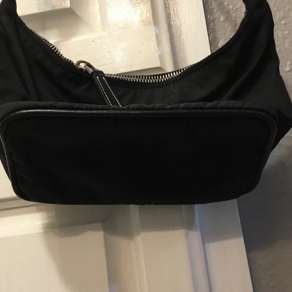 Prada Black Nylon Shoulder Bag - Picture 4 of 6